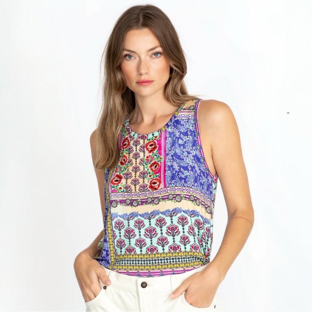 JOHNNY WAS • Franco Swing Tank in Multi - Picture 11 of 11